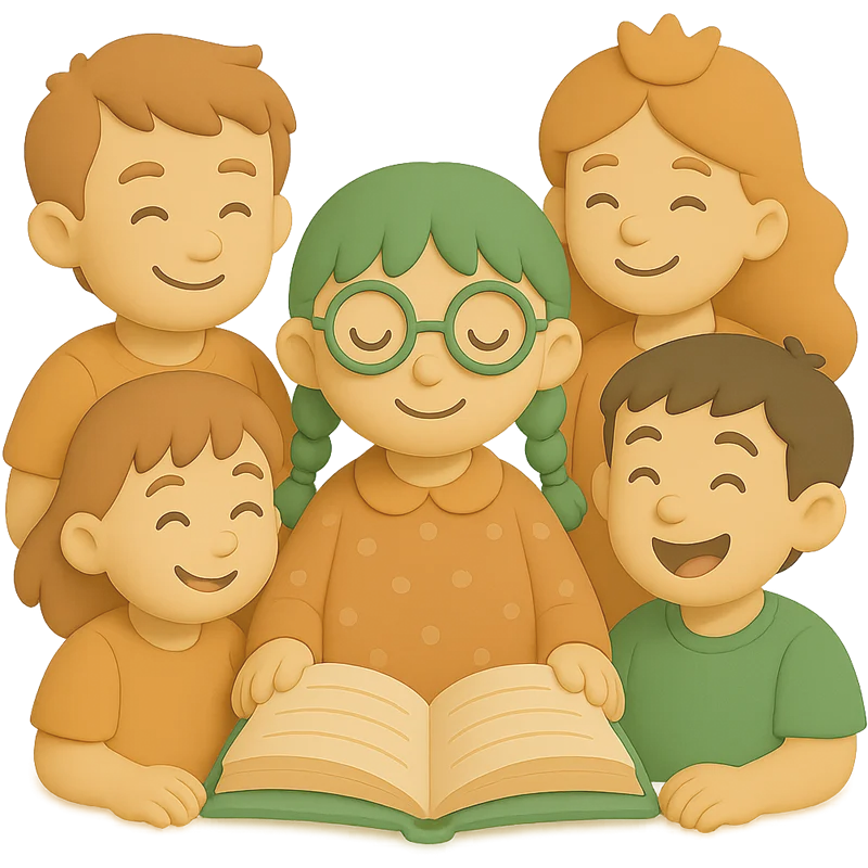 Penki veikėjai vienoje istorijoje