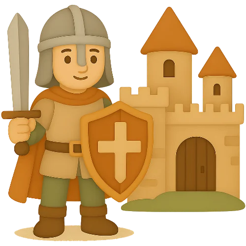 Asmeniška vaikų knyga apie viduramžių nuotykius