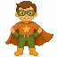 Personalizuota superherojaus knyga vaikui su vardu