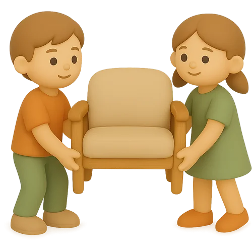 Asmeninė vaikų knyga apie persikraustymo nuotykius