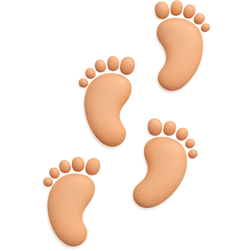 Asmeninė vaikiška knyga apie pirmuosius žingsnius – magiška dovana