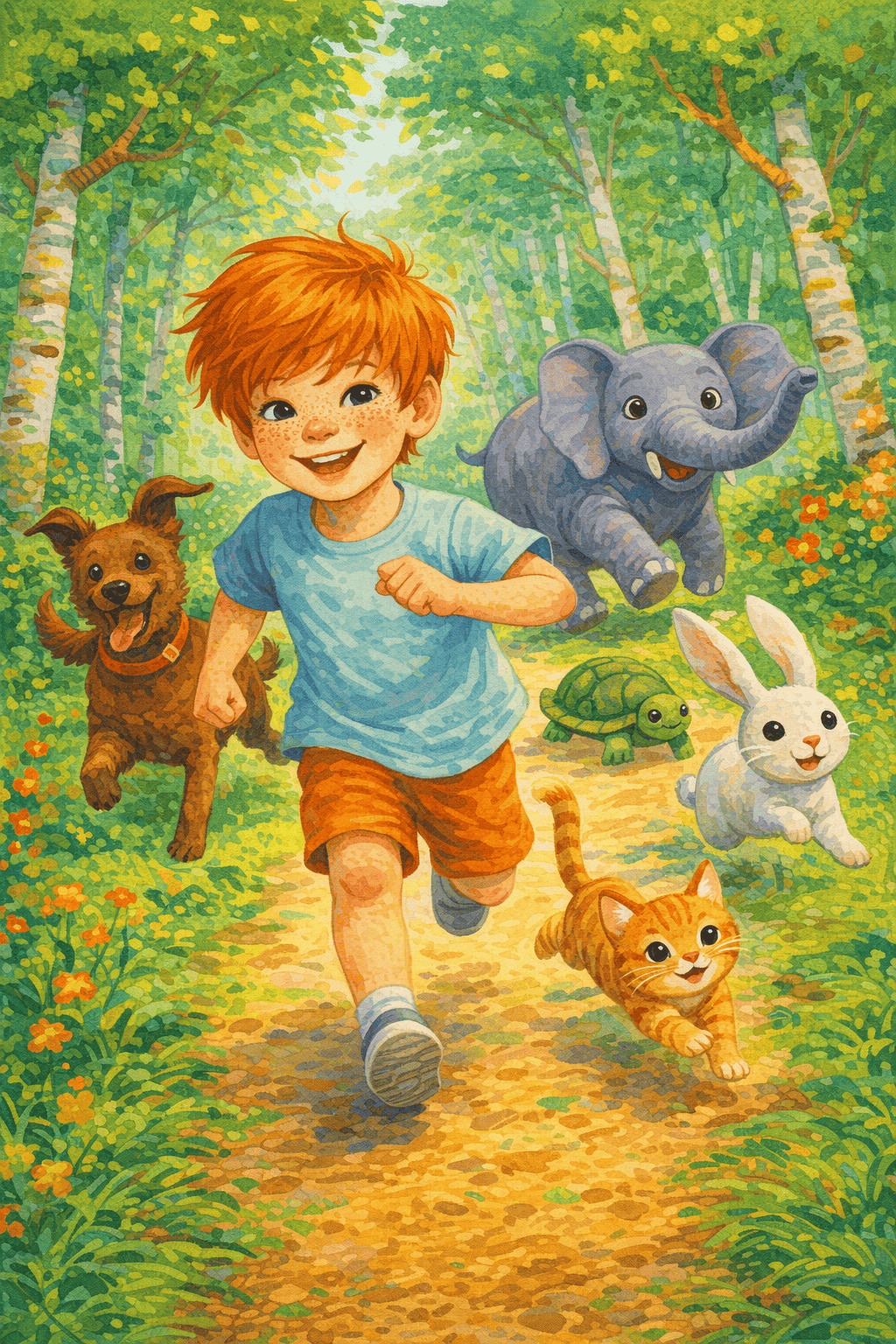 Nuotykis tarp gyvūnų bėgimų