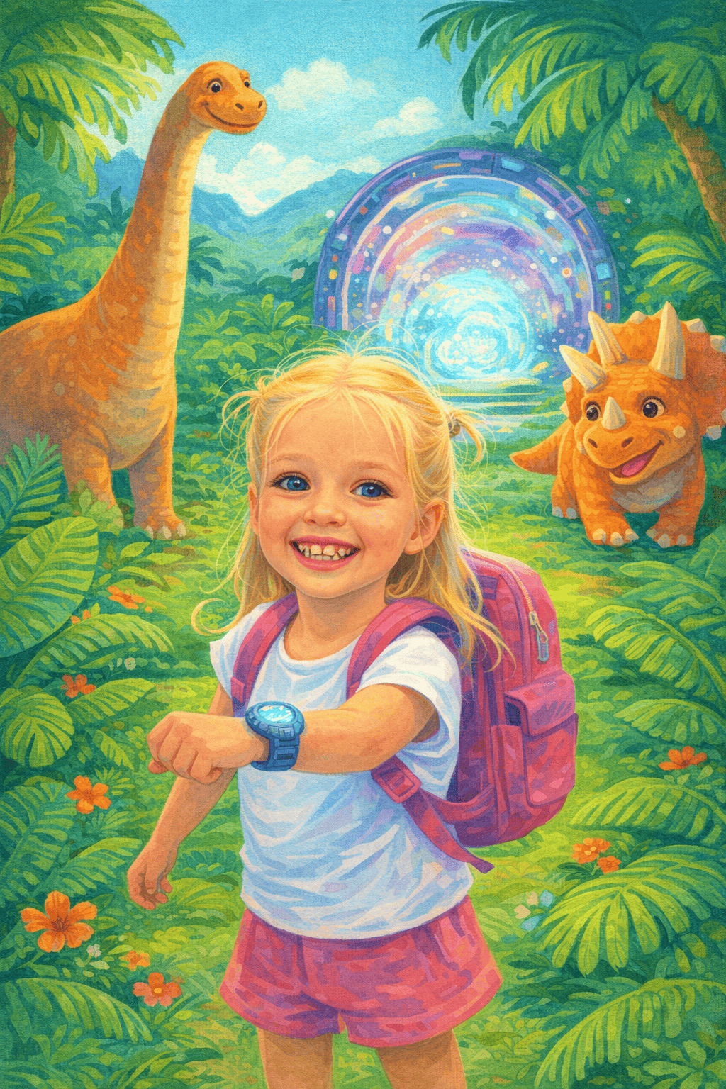 Laiko kelionė į dino salą